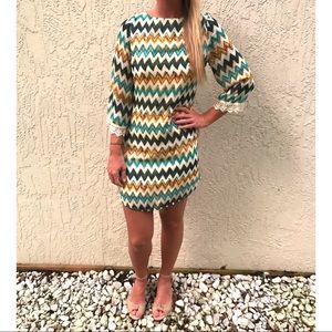 🔴⚪️🔵 Fourth of July SALE 
Speechless Chevron Striped Dress